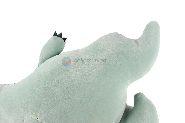 Best selling lovely cartoon dinosaur shape throw pillow for decoration