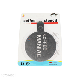 Newest Coffee Art Stencils Best Coffee Decorating Tool