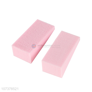 Latest arrival trapezoid women cosmetic powder puff makeup sponge