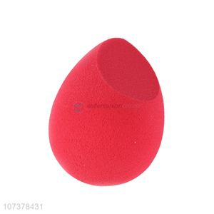 OEM 3D bevel waterdrop shape non-latex makeup sponge cosmetic powder puff