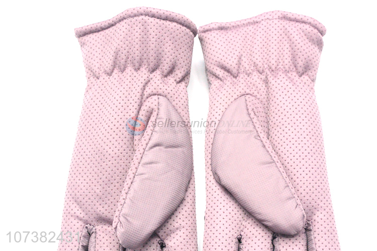 Bottom Price Winter Gloves Warm Gloves Ladies Full Finger Fashion Gloves