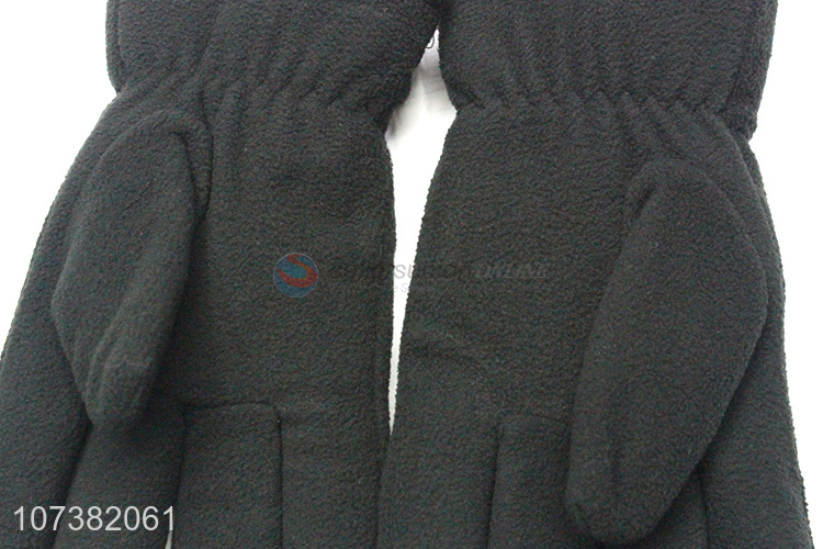 High Quality Polar Fleece Winter Gloves Men Warm Gloves