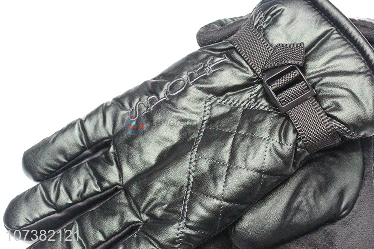Top Quality Men Outdoor Sport Gloves Winter Warm Mittens