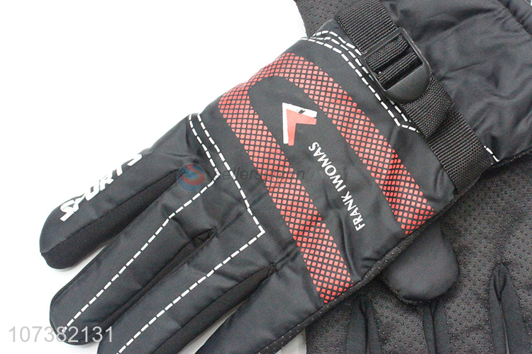 Fashion Design Adult Waterproof Windproof Sport Gloves