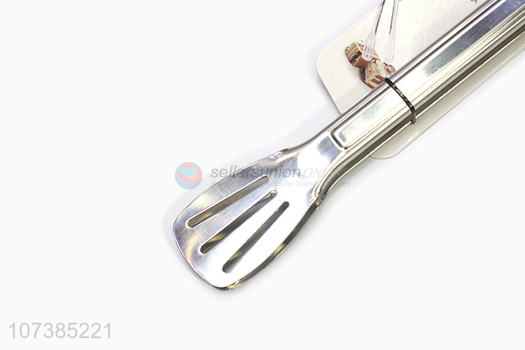 Promotional items 10 inch kitchen barbecue grill stainless steel food tong