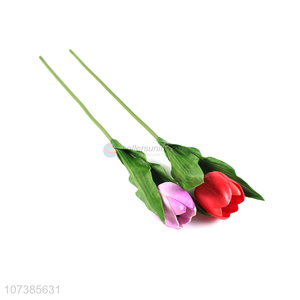 Latest arrival home decoration artificial tulip flower simulation flower