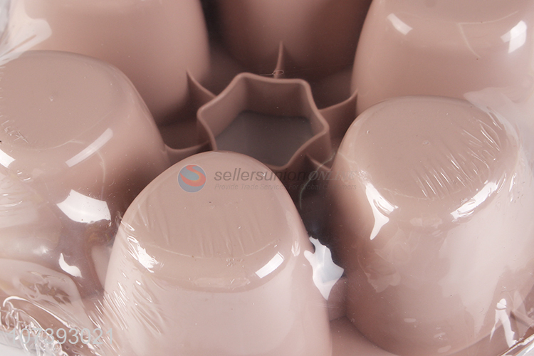 Contracted Design Flower Shape Ice Cube Ice Tray With Lid