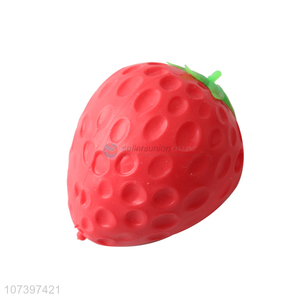 New Arrival Simulation Strawberry Flour Ball Squeeze Toy