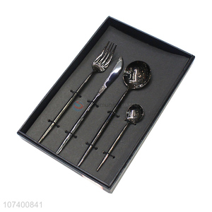 Good sale stainless steel flatware set for wedding party decoration