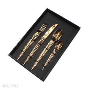 High-class upscale stainless steel tableware cutlery gift box
