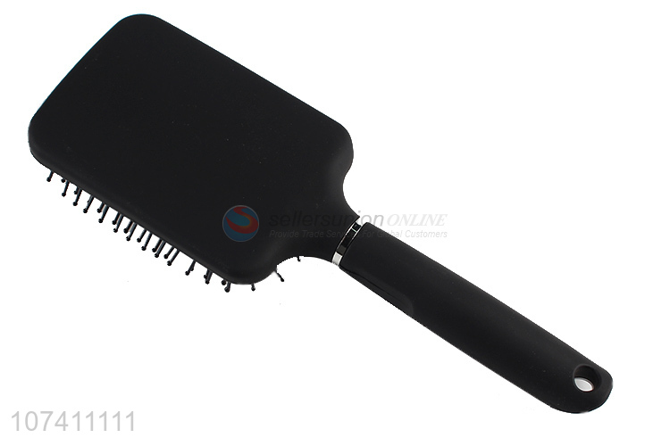 Premium quality black silver massage hair comb air cushion comb