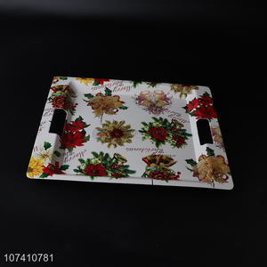 New style rectangular serving tray with handle