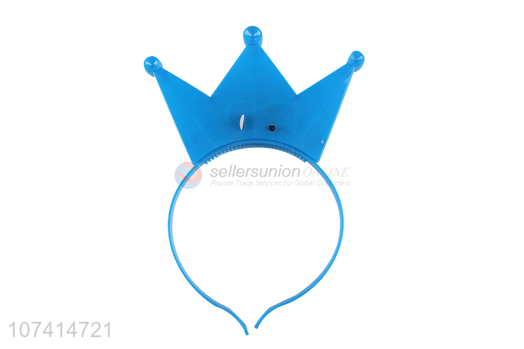 Factory Sell Flashing Crown Shape Led Headband Party Decoration