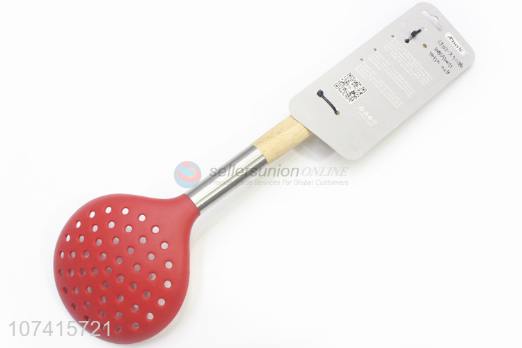 New Product Silicone Leakage Ladle Kitchen Strainer Spoon