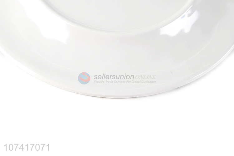 Factory Sell Round Melamine Plate Popular Melamineware