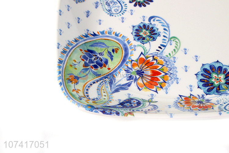 New Arrival Customize Printed Melamine Plate