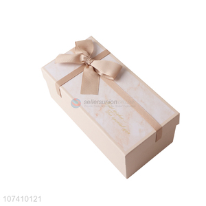 Latest product beautiful gift packing box with bowknot