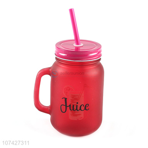 Wholesale Colorful Straw Cup Fashion Water Cup