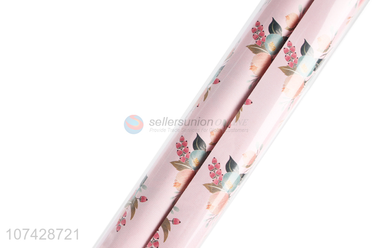 New Design Flower Pattern Gift Wrapping Paper Set