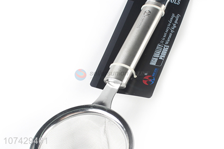 Excellent quality stainless steel mesh strainer tea strainer