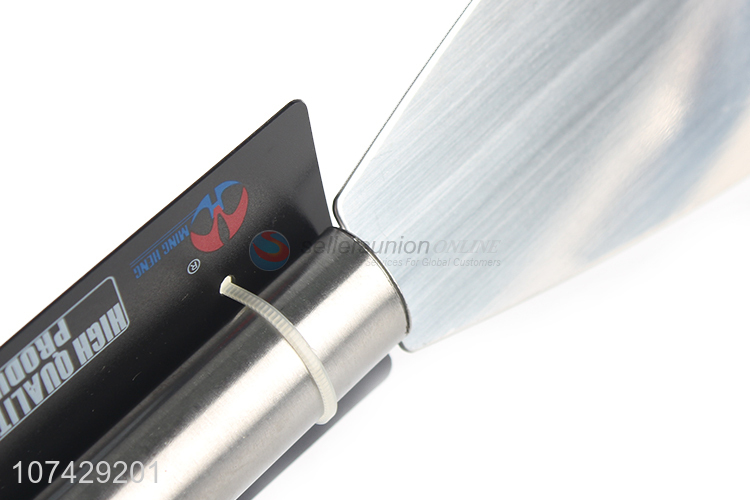 Low price kitchen tools flat spatula stainless steel pancake turner