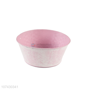 Hot Selling Customized Fashion Pink Flowerpot Garden Decoration