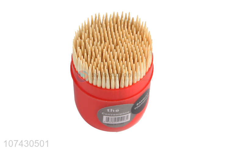 Factory Promotional 300Pcs Disposable Natural Bamboo Toothpicks