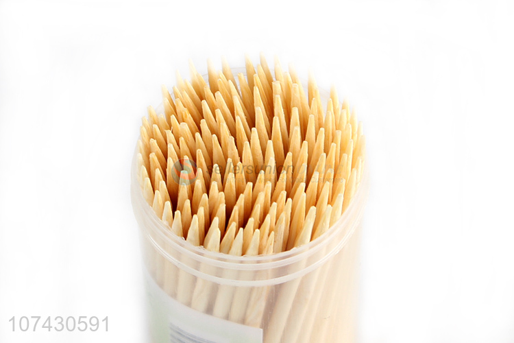 New Selling Promotion 150Pcs Disposable Natural Bamboo Toothpicks