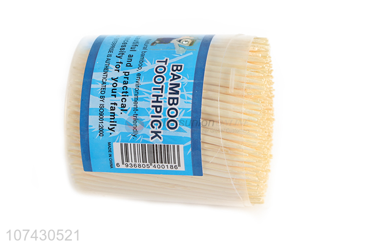 Contracted Design Home Use Natural Bamboo 480Pcs Disposable Toothpicks