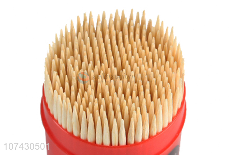 Factory Promotional 300Pcs Disposable Natural Bamboo Toothpicks