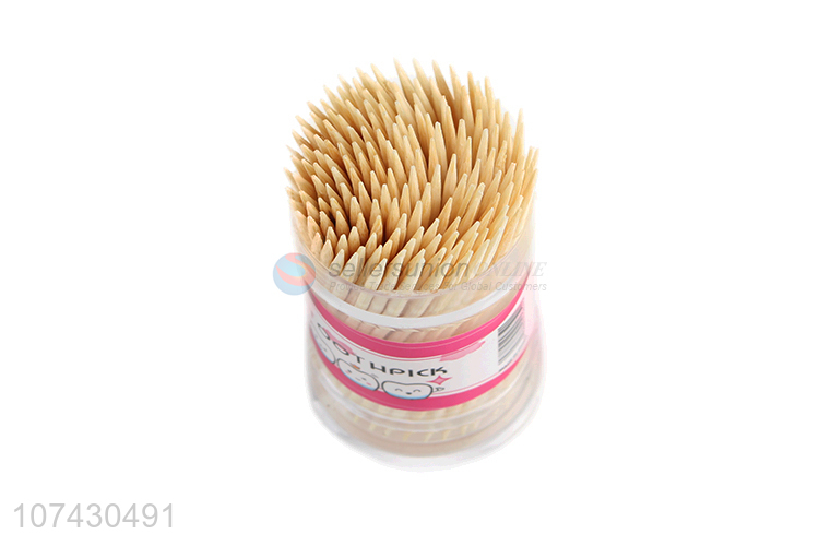 Promotional Gift 330Pcs Eco-Friendly Disposable Bamboo Toothpicks