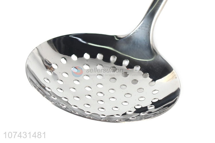 Premium Quality Kitchen Utensil Stainless Steel Leakage Ladle