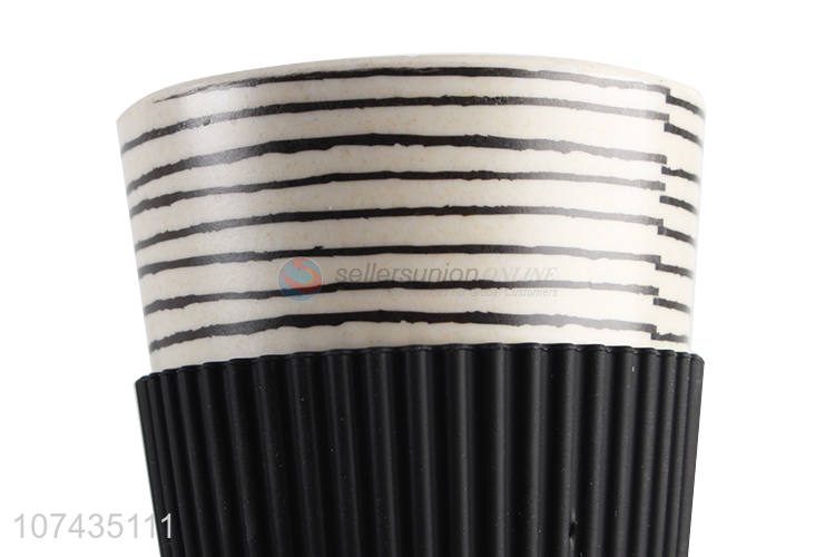 Popular Coffee Cup Water Cup With Silicone Cup Set