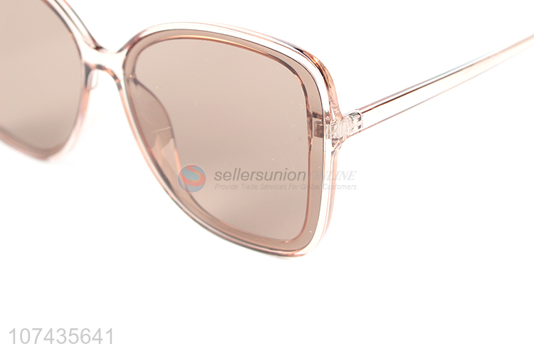 Most popular plastic frame uv 400 sunglasses ladies sunglasses