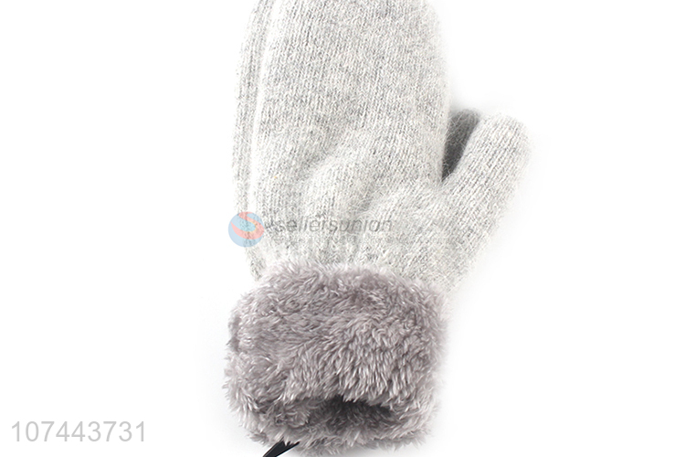 Hot Selling Soft Gloves Ladies Winter Outdoor Gloves