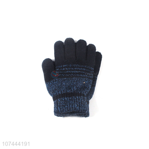 Wholesale Five Finger Glove Winter Warm Knitted Gloves