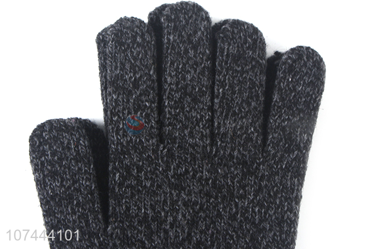 Good Quality Winter Warm Knitted Gloves Soft Gloves