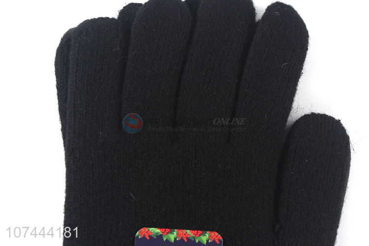 Hot Sale Winter Warm Knitted Gloves Outdoor Gloves