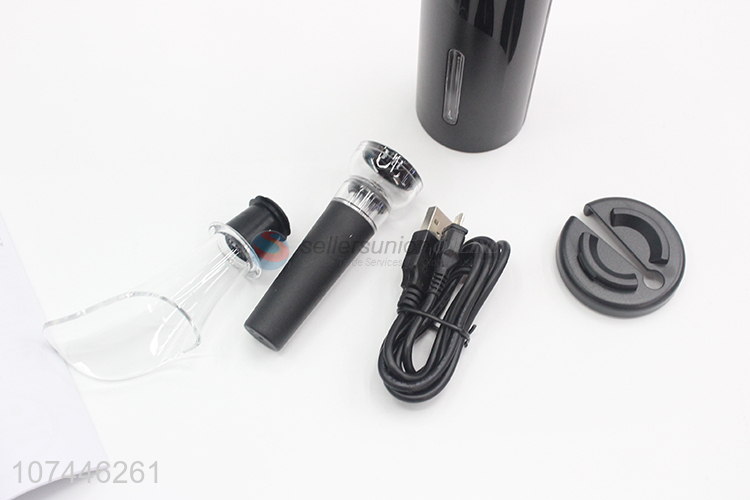 Reliable quality 4pcs rechargeable electric wine opener set automatic corkscrew set