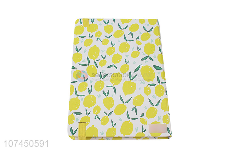 Best Sale Lemon Printed Cover Paper Notebook Student Stationery