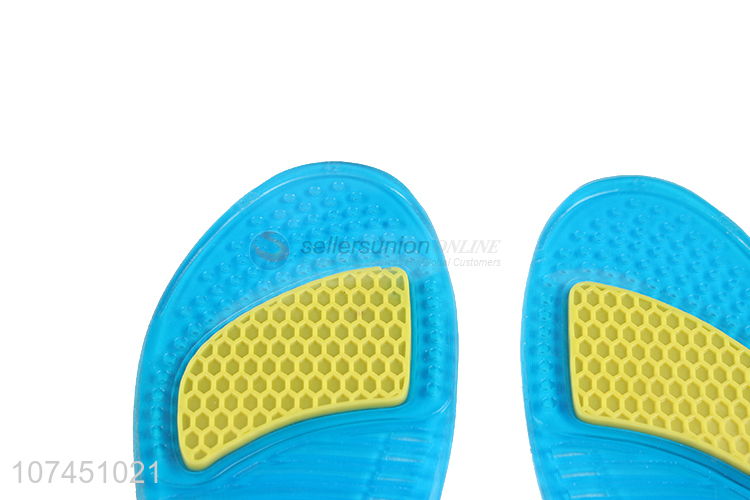 Unique Design Comfortable Shock Absorbing Massage Tpe Sport Insoles