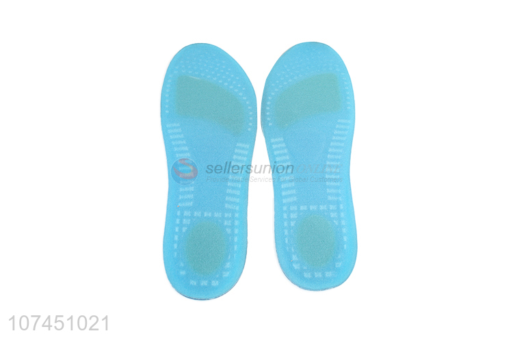 Unique Design Comfortable Shock Absorbing Massage Tpe Sport Insoles