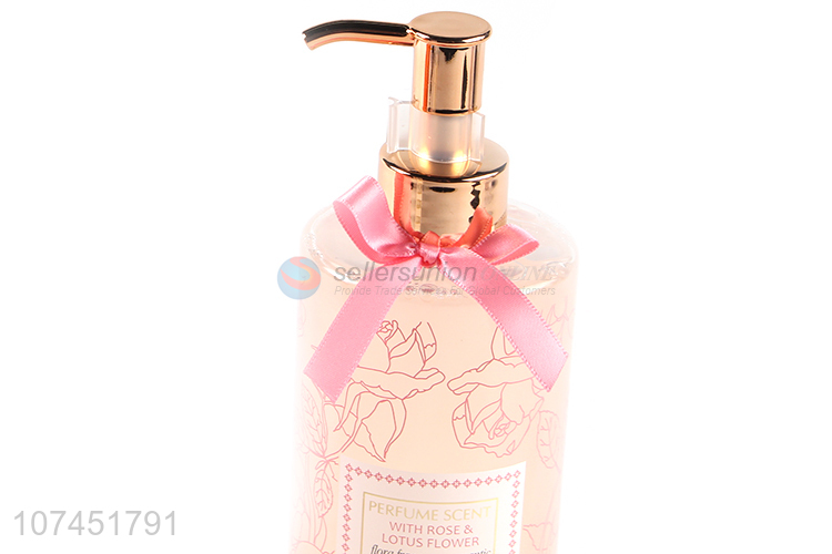 Top Selling 500Ml Flora Fragrance Romantic Shower Gel