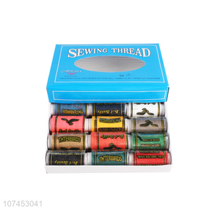 High Quality Mixed Color 10G Sewing Thread Set