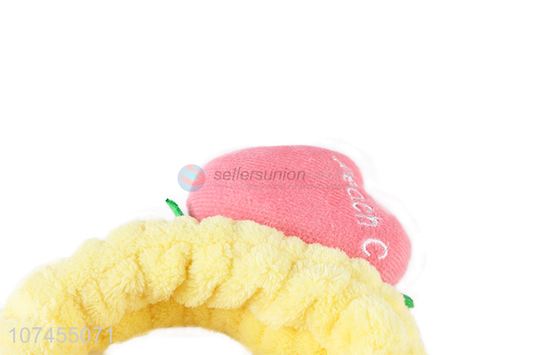 New Design Peach Shape Hair Band Best Make-Up Headband