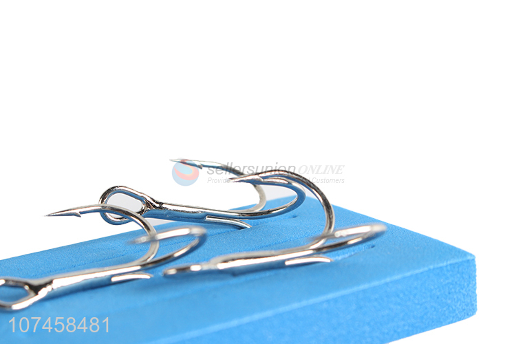 Superior quality fishing accessories steel treble fishing hooks