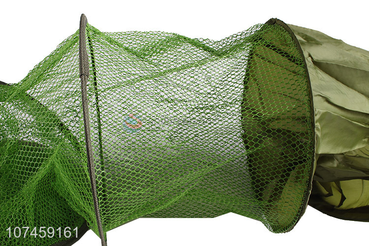 Cheap price portable folded fishing net collapsible fishing traps net