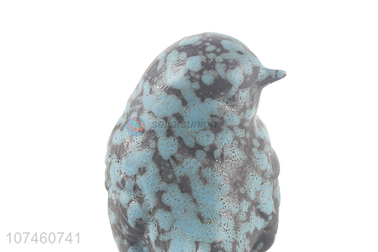 New Design Simulation Bird Ceramic Ornaments Ceramic Crafts