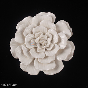 Top Quality Simulation Flower Ceramic Crafts Home Decoration