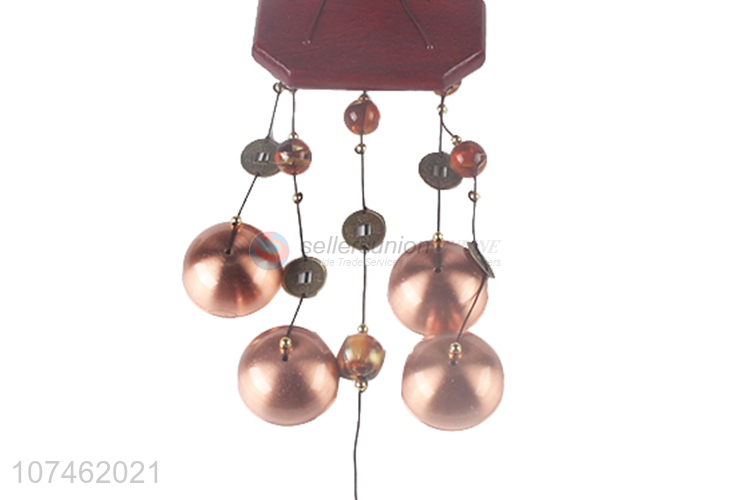 Good quality indoor balcony decoration wooden wind chimes handicrafts